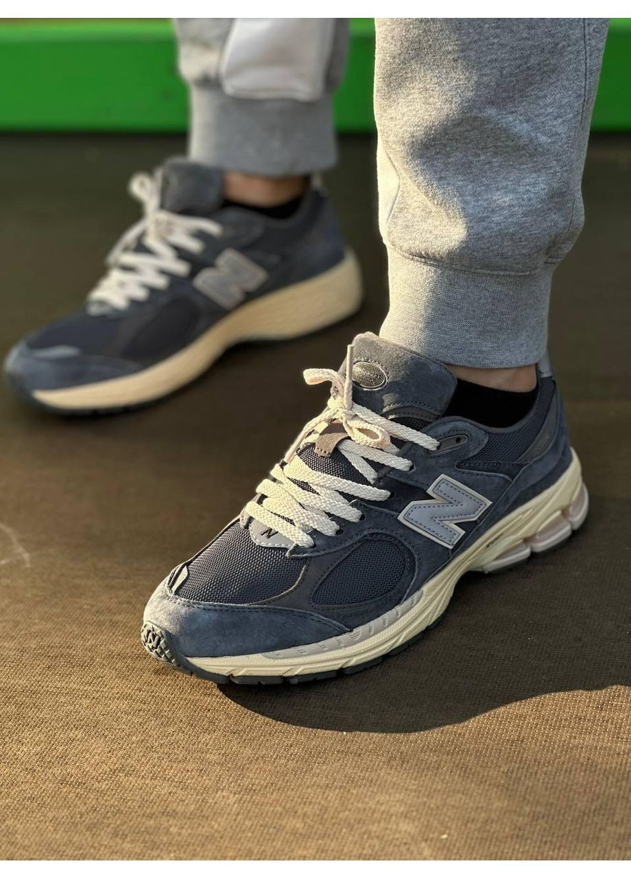 Сірі Осінні кросівки чоловічі new balance 2002r grey beige v2 нью беланс 2002r No Brand
