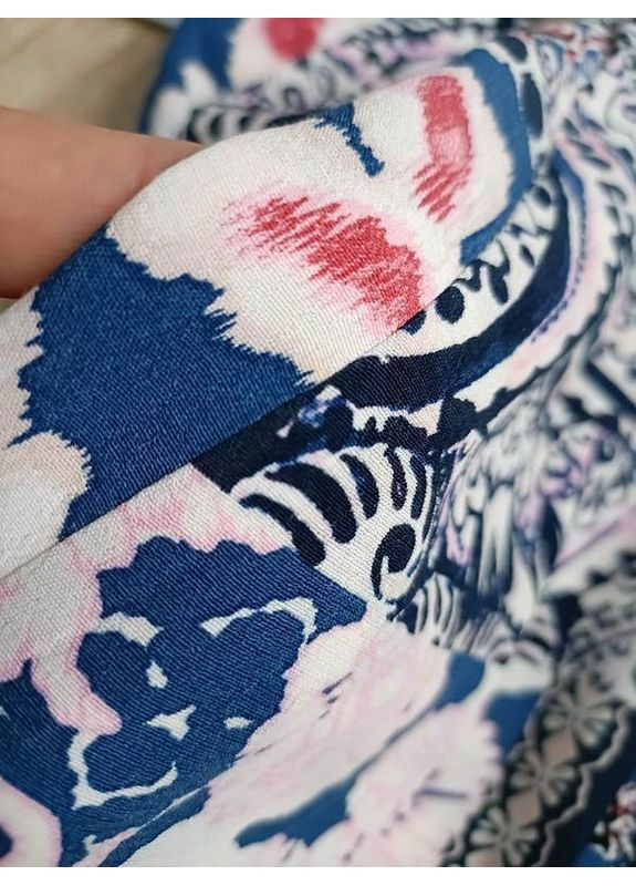 Короткий комбинезон с принтом Zara комбинированный