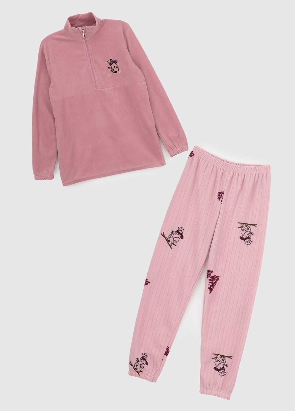 Розовая всесезон пижама 34015 SEYKOTEKS