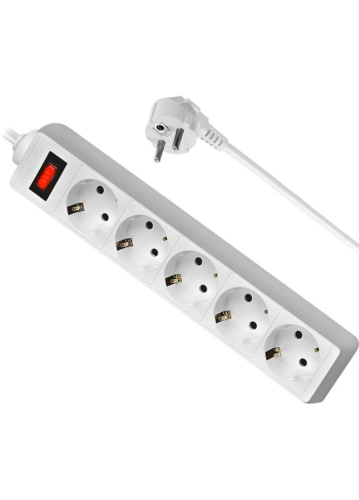 Сетевой фильтр ES 5 5 м 5 розеток (994830) Defender (370797079)