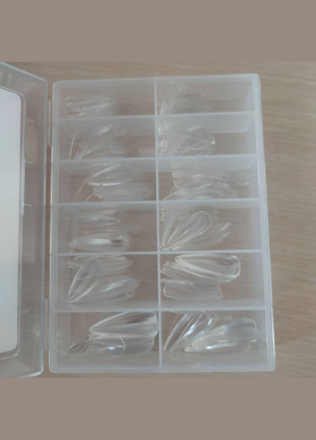 Пластиковіі тіпси для нарощування нігтів стилет 240 штук Kodi Kodi Professional Стилет (324120155)