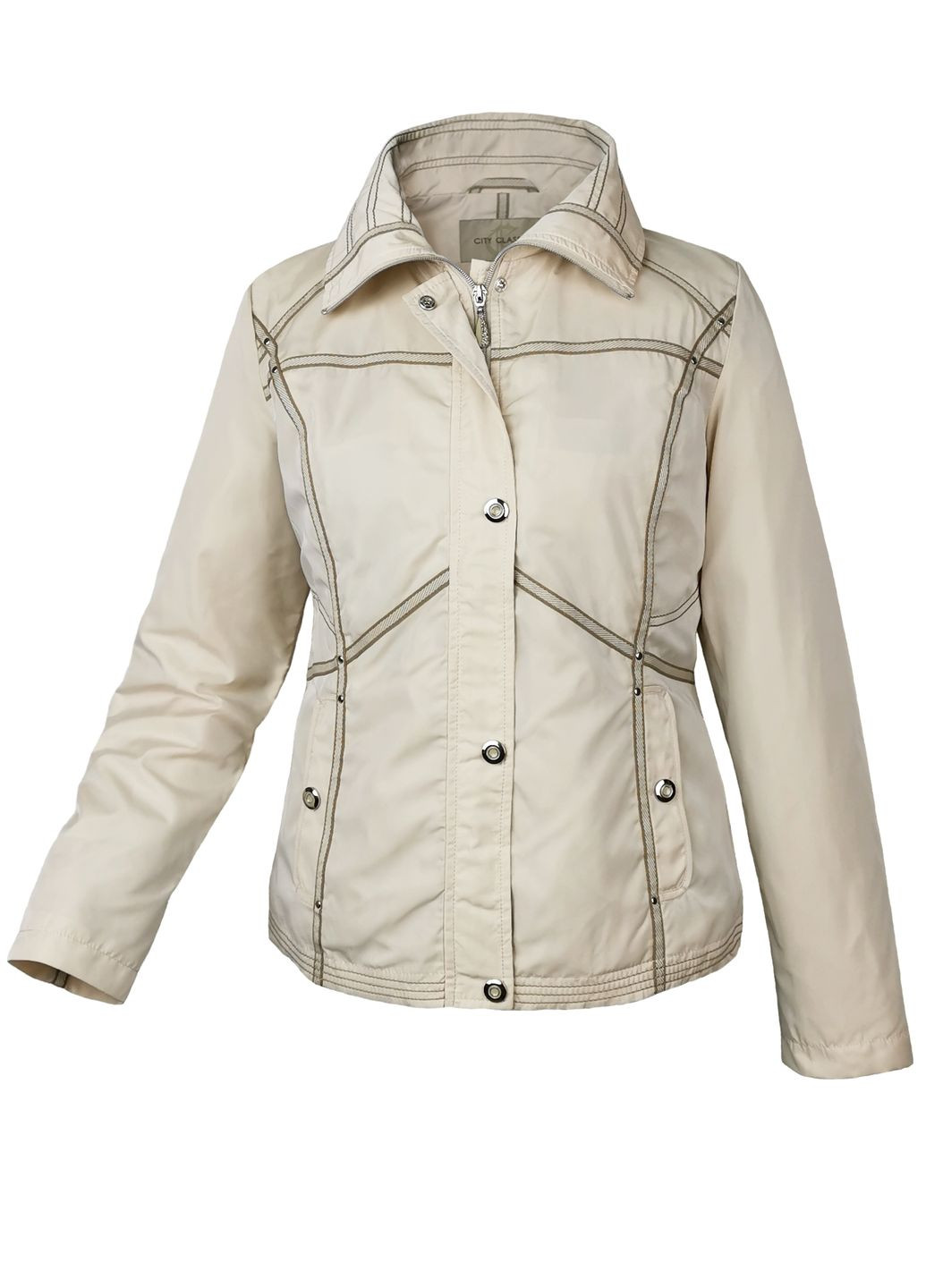 Вітровка жіноча весна літо Бежевий City Classic (316029002}