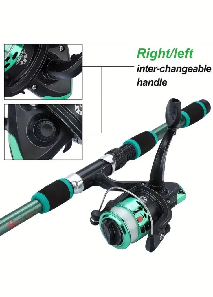 Полный комплект с телескопической удочкой и спиннинговой катушкой Sougayilang XJXN (315598675)