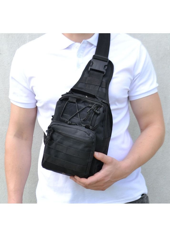 Нагрудна сумка бананка містка, Тактична сумка меседжер, Сумка через плече з YS-320 військової тканини No Brand (354825253)