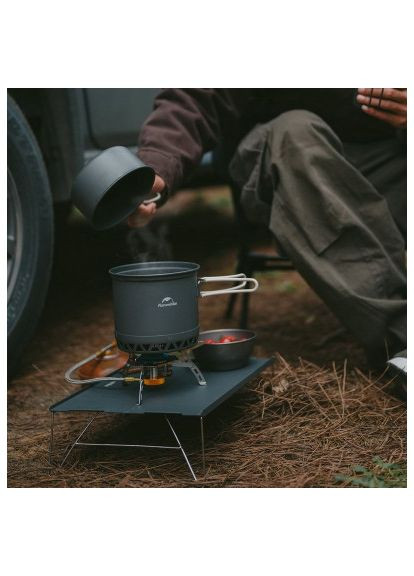 Набір туристичного посуду CNK2300CJ0002 1,2 л алюміній (6976023929595) Naturehike CNK2300CJ0002 1, 2 л алюміній (369880860)