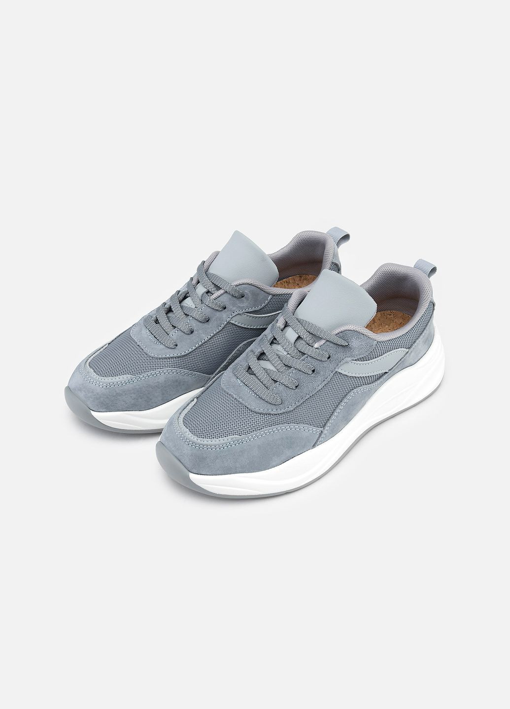 Женские кроссовки цвет серый ЦБ-00233343 Wilmar серые демисезоны (289843277)