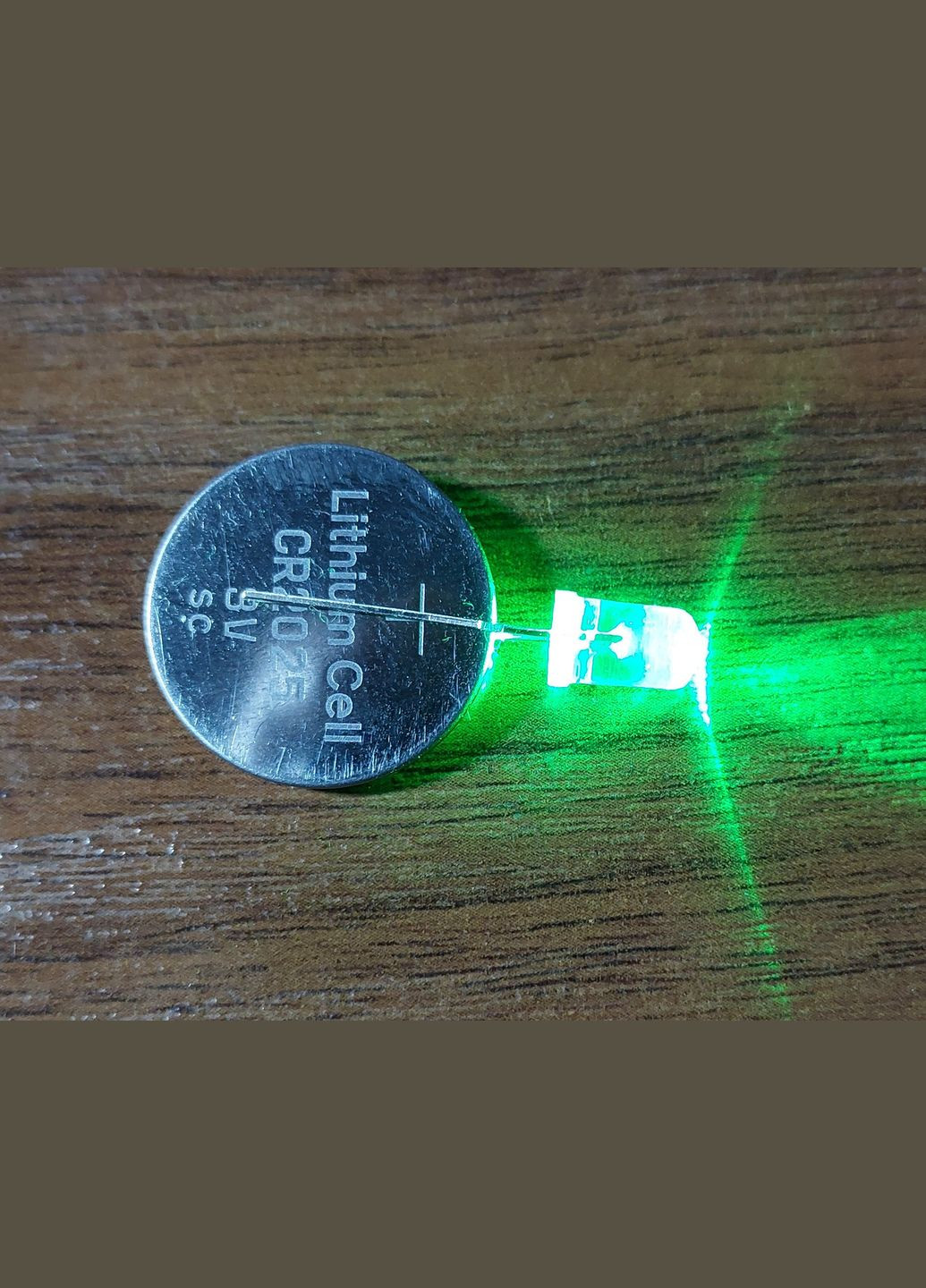 Світлодіод яскраво-зелений 5 мм 3 В Sunlight (301085389)