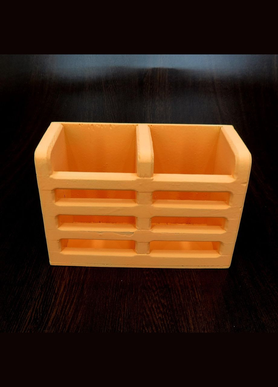 Органайзер настільний з дерева Могікан грейпфрут (КНЦ-001554) No Brand (328225565)