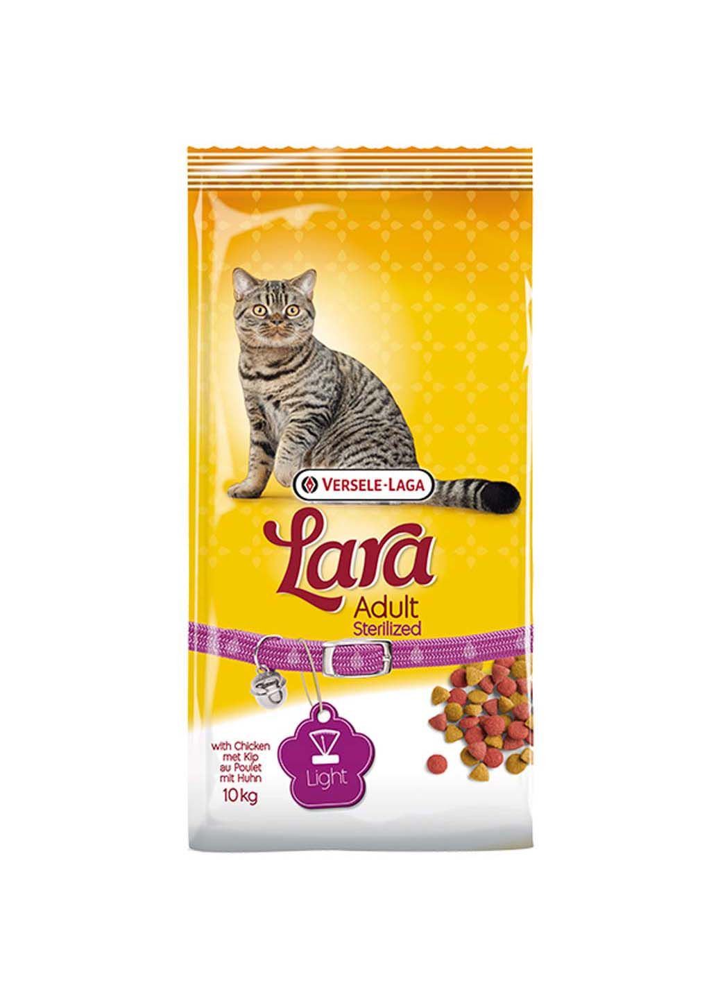 Сухой премиум корм для кастрированных котов и стерилизованных кошек Adult Sterilized курица 10 кг Lara (286472453)
