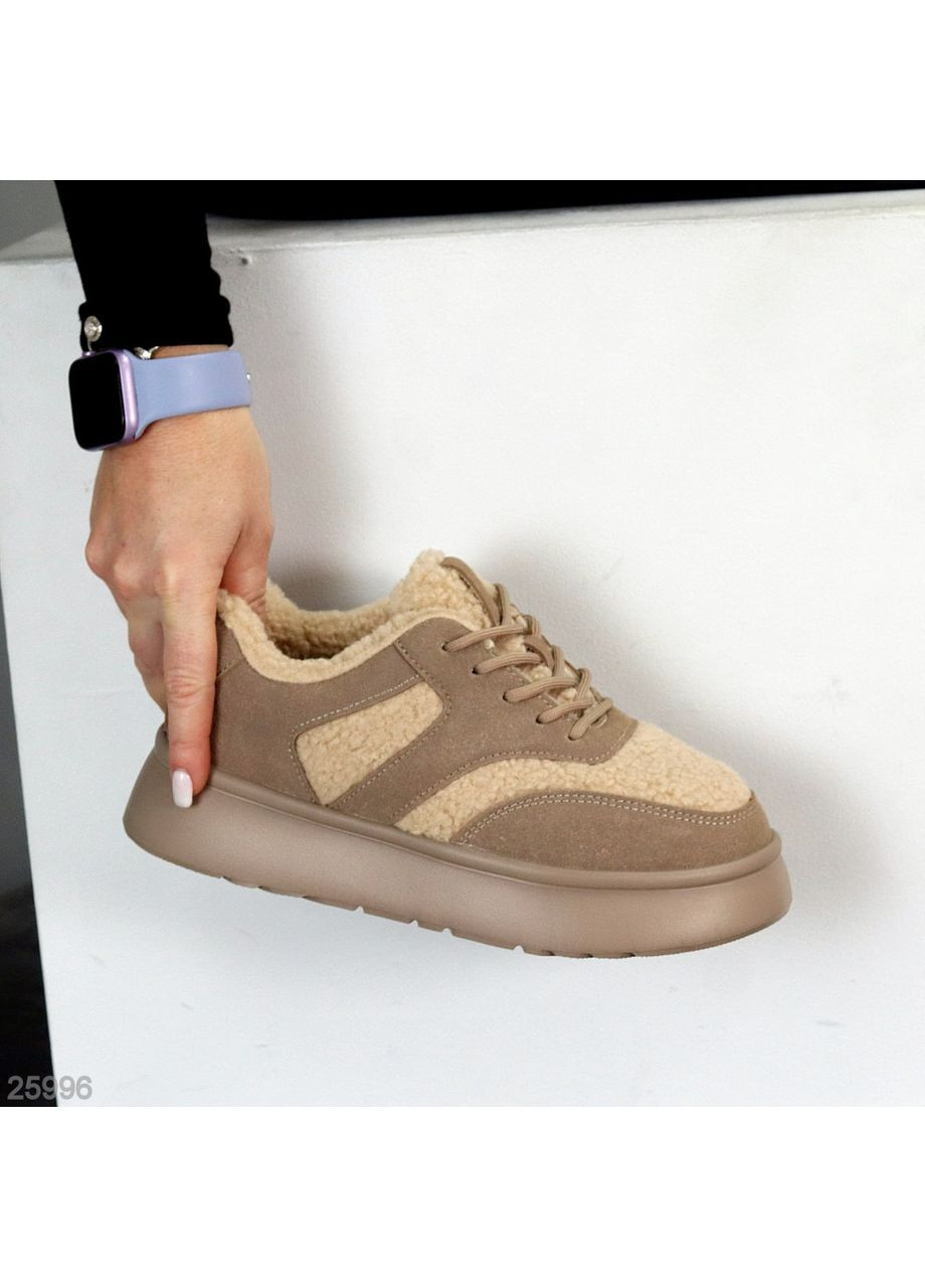 Зимові кросівки No Brand коричневі зими (370589458)