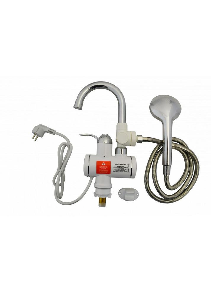 Водонагреватель (бойлер) электрический проточный EWH1X-3FSH-LED Grunhelm