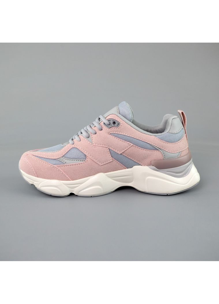 Кроссовки женские замша Stilli розовые (359227051)