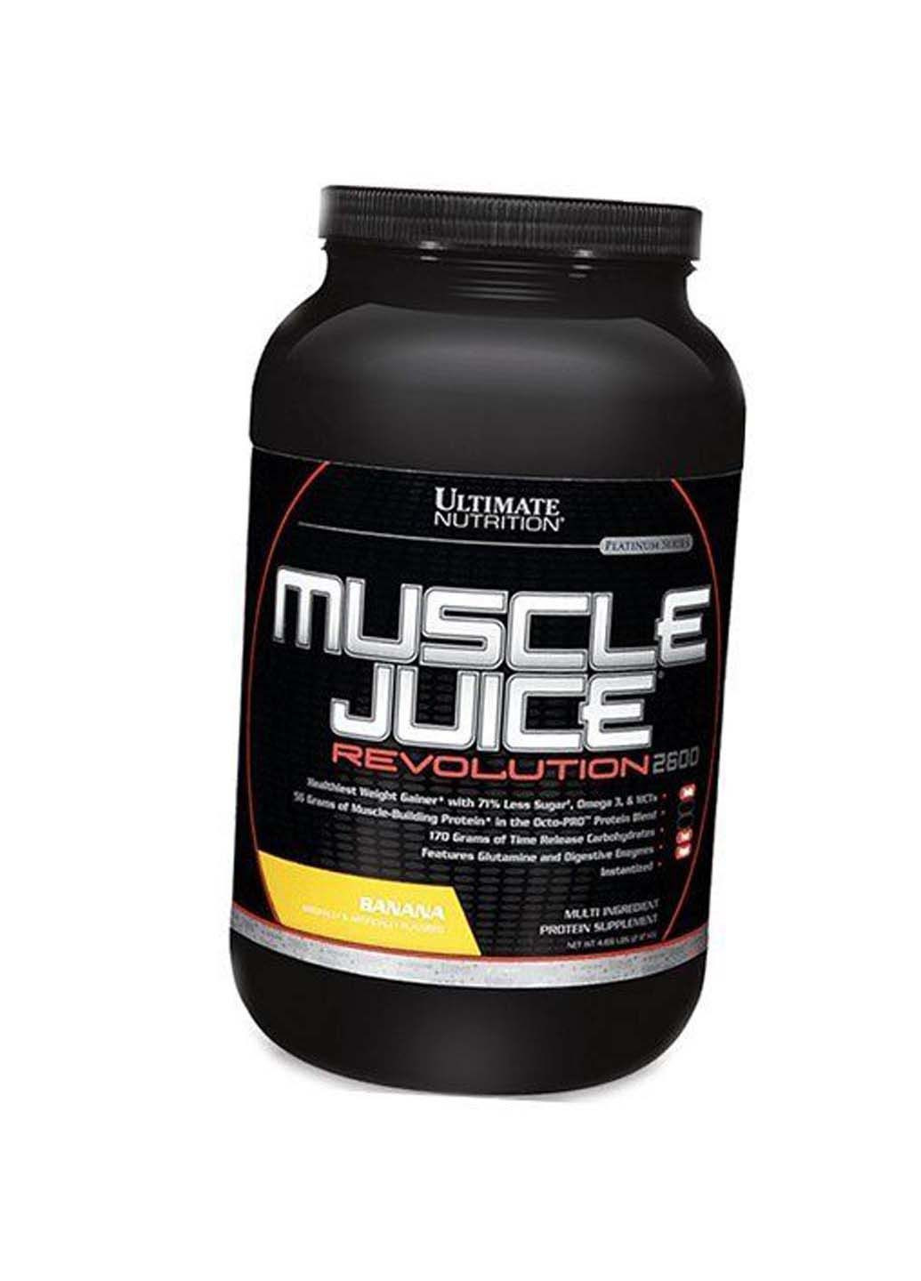 Гейнер для набору ваги Muscle Juice Revolution 2100г Банан Ultimate Nutrition (292710521)