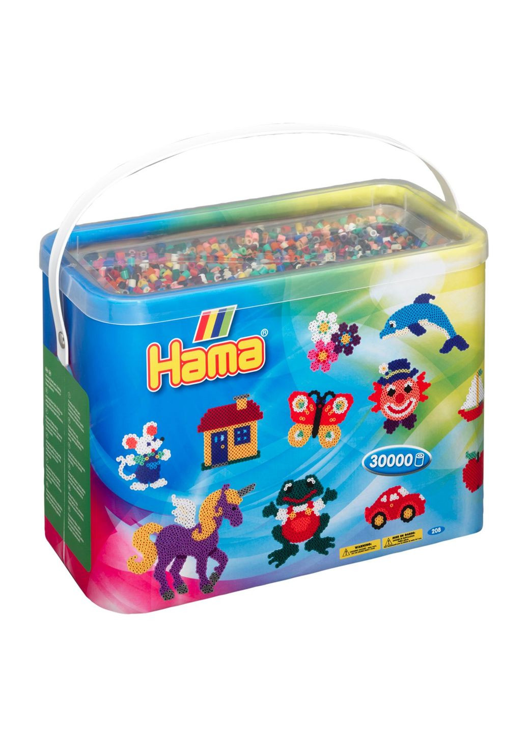 Набір намистин для термомозаїки Midi, 30000 елементів () Hama 208-67 (328393756)