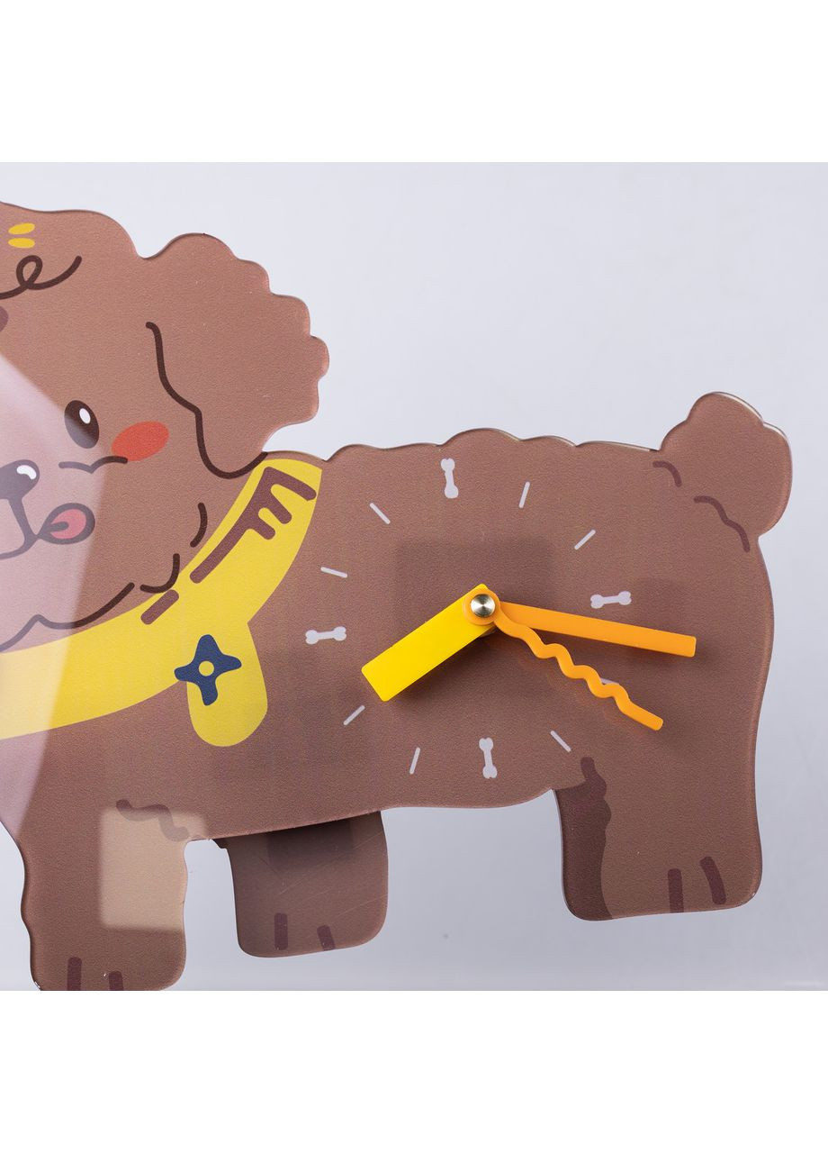 Годинники настінні фігурні з декоративними коргами для інтер'єру стильний елемент декору подарунок для дому ProDobro (364191115)