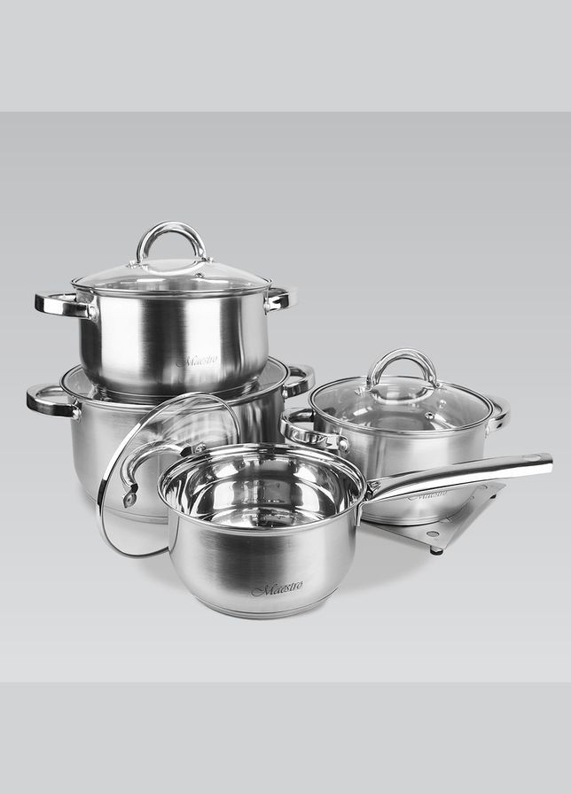 Набір кухонного посуду MR-2021 з 9 предметів Maestro (334004604)