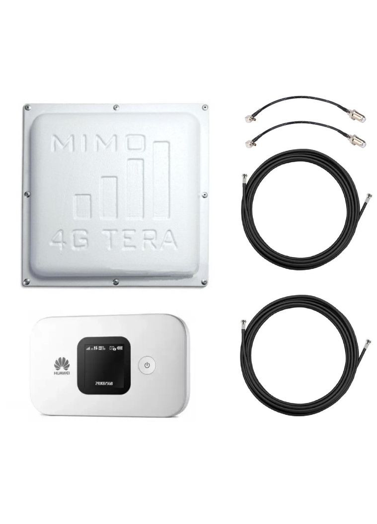 Комплект для 4G з роутером E5577s-324 та антеною MIMO 2*16 дБ Huawei (341317309)