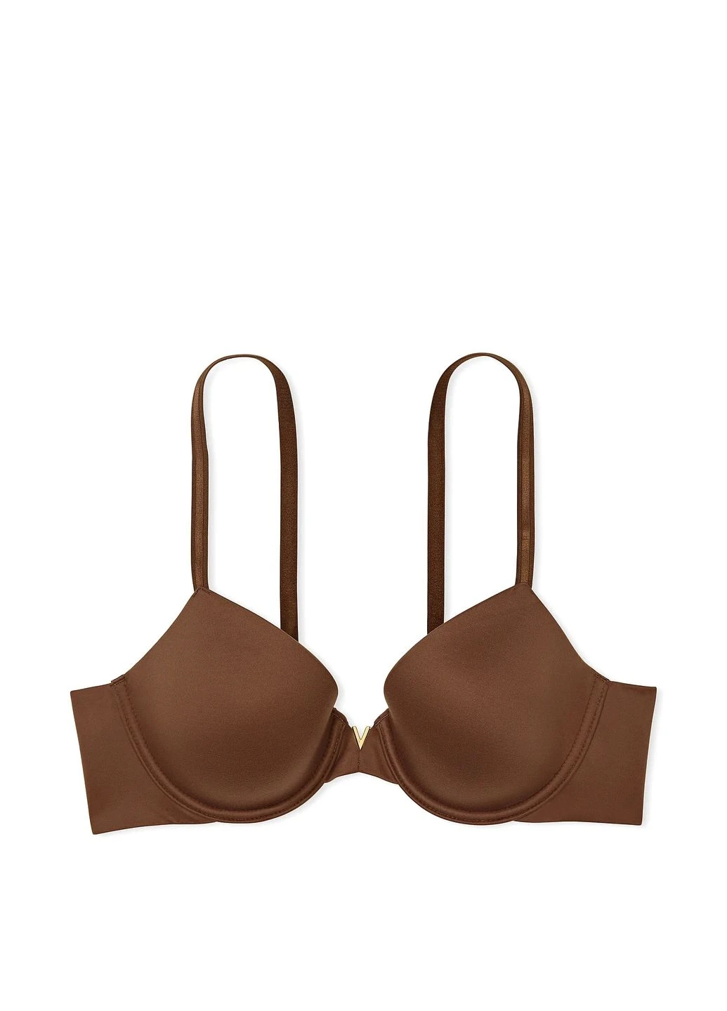 Коричневый демисезонный комплект (бюстгальтер, трусики) Victoria's Secret