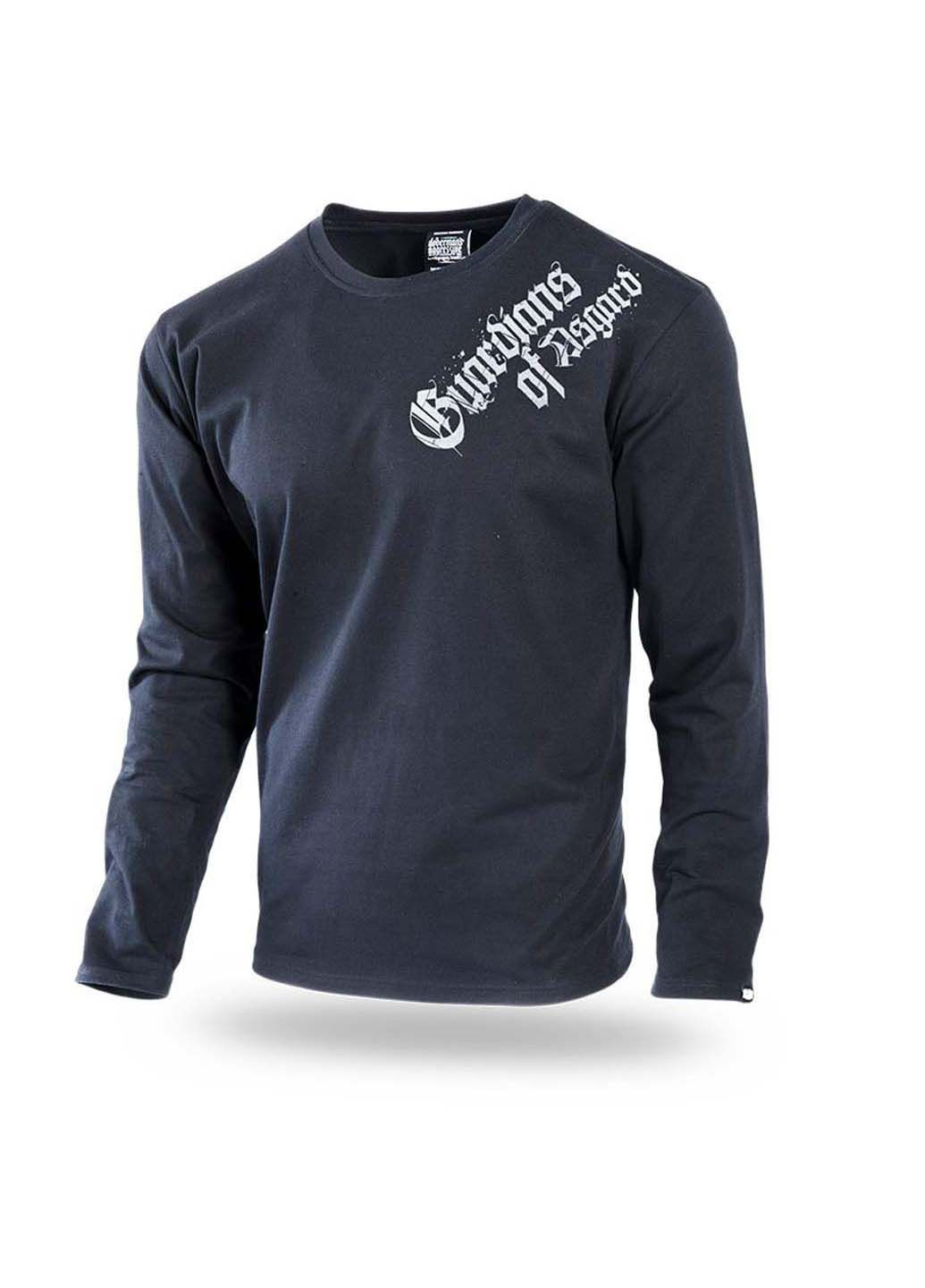 Лонгслів Dobermans Aggressive чорний кежуали бавовна