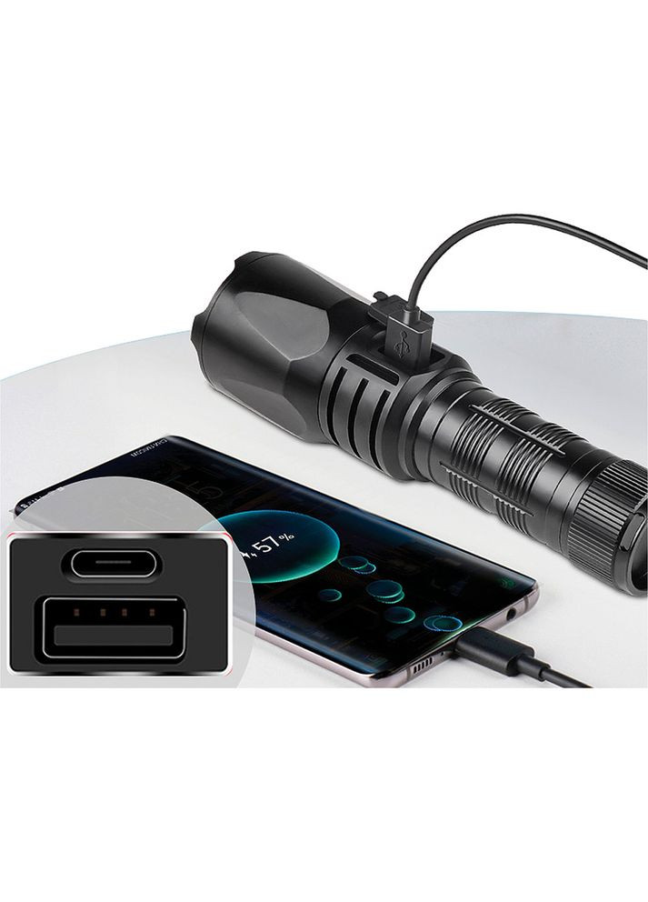 Фонарь ручной ANDBERG Survivor Torch Powerbank 5000 mAh (420-89) Sandberg (323127508)