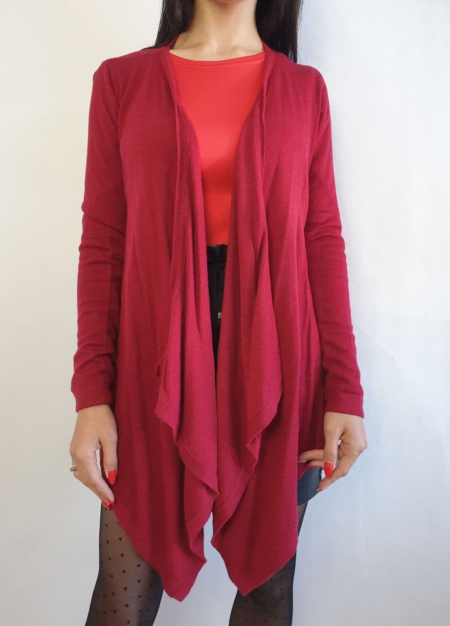 Кардиган FCA16187CD Червоний Silvian Heach (315834587)