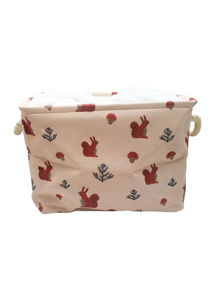 Корзина из хлопка CLR619 корзина 3525-26см Белка Bambi (302386115)