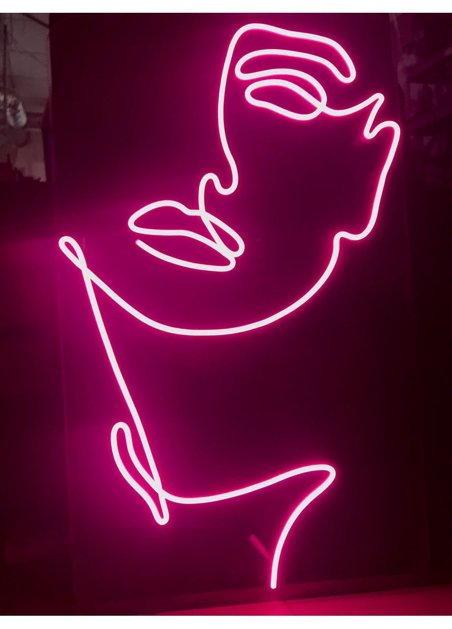 Неонова LED вивіска Для салону краси 60х100 см NeonChic (366740617)