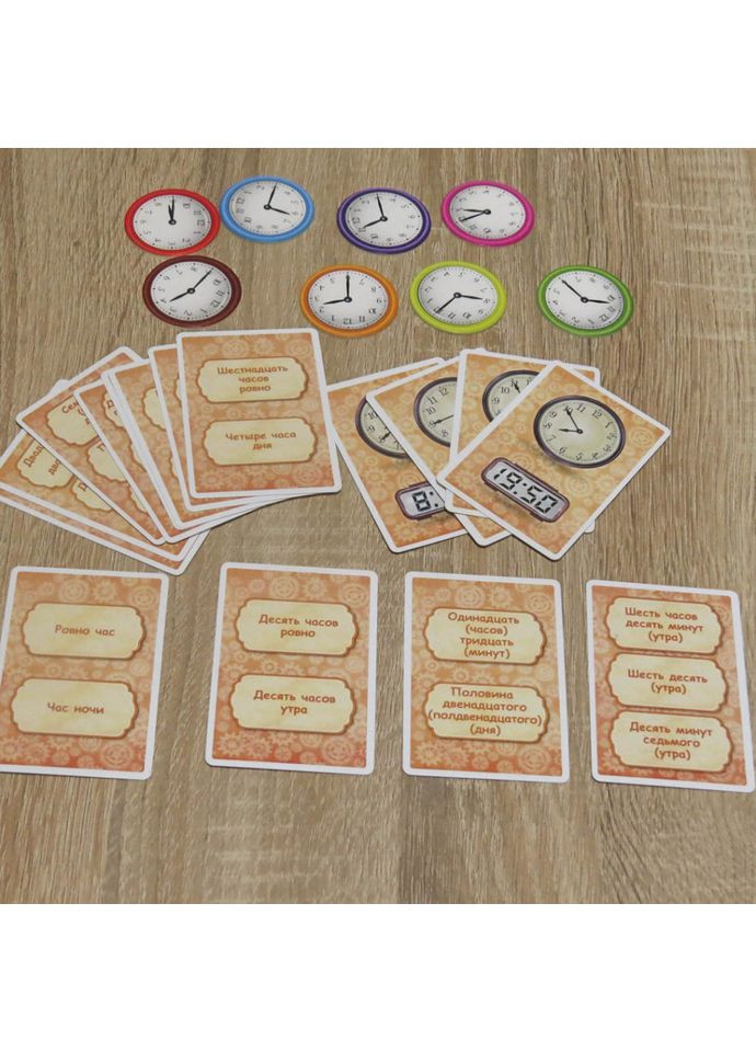 Детская развивающая игра "Тик-Так" 0819 первые часы Artos Games (365640796)