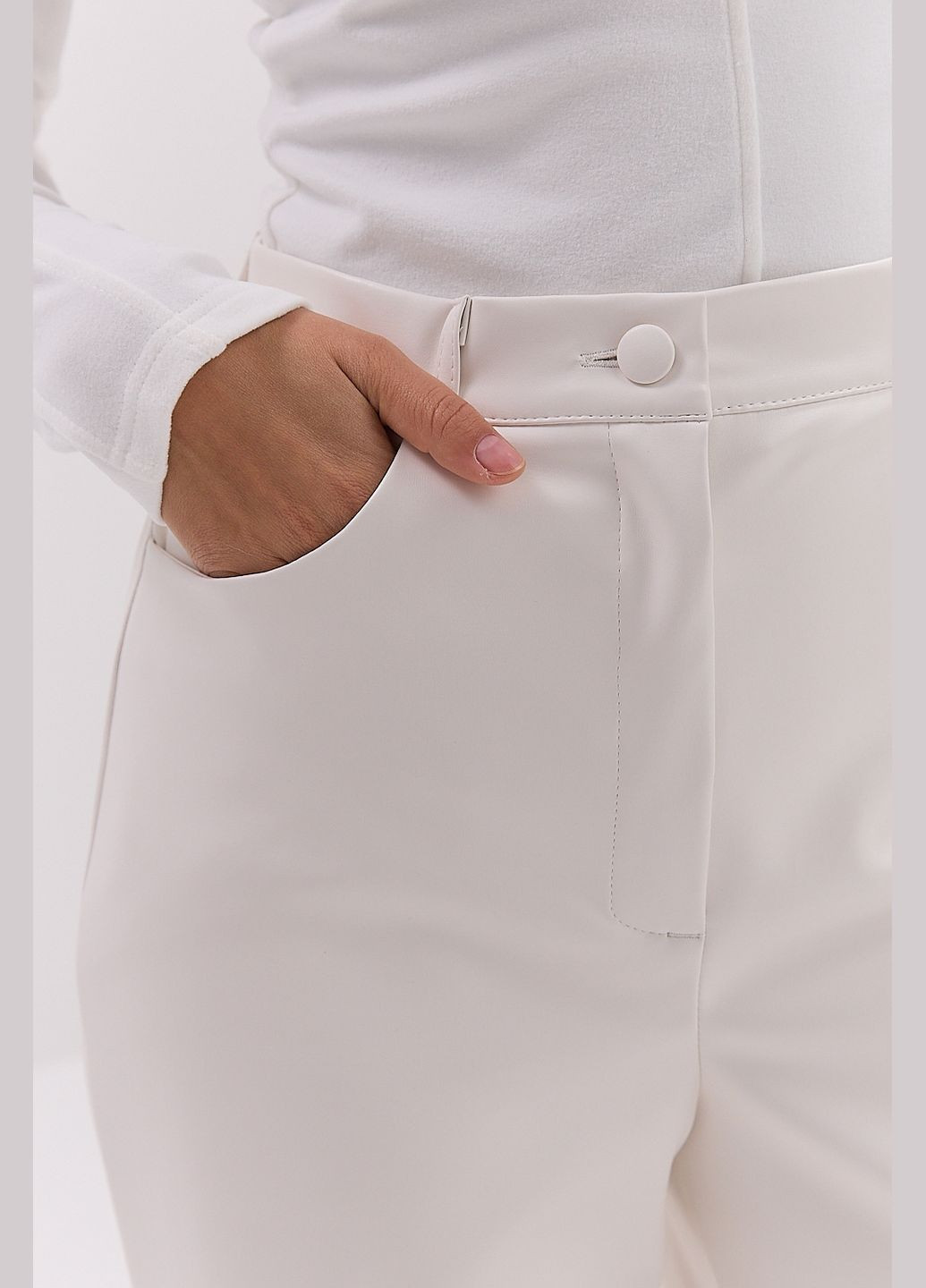 Женские прямые брюки из кожзама Arjen (315065875)