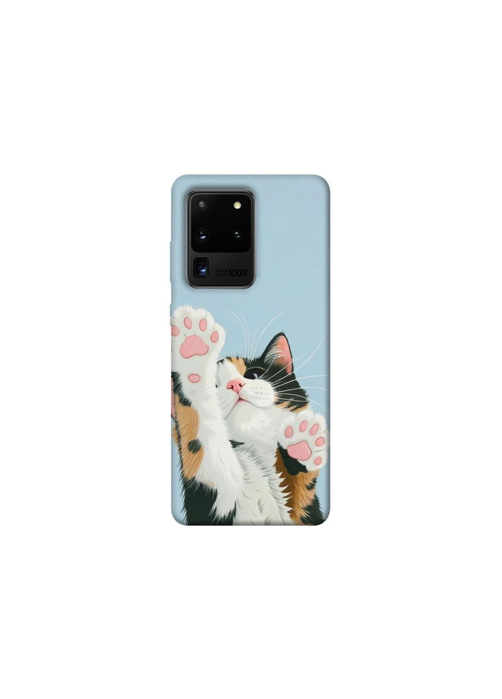 Чохол на Samsung Galaxy S20 Ultra Cat paws vs2 Frontalka (351387303)
