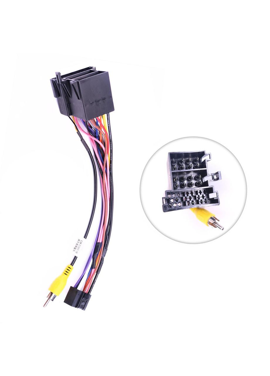 Переходник питания серии с адаптером CAN-BUS под магнитолу для Great Wall QCC-01 (проволока) QIV (346505103)