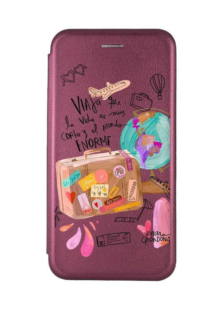 Чехол-книжка с рисунком для Xiaomi Redmi Note 10 Pro/10 Pro Max:: Настроение путешествовать G-Case (360679779)