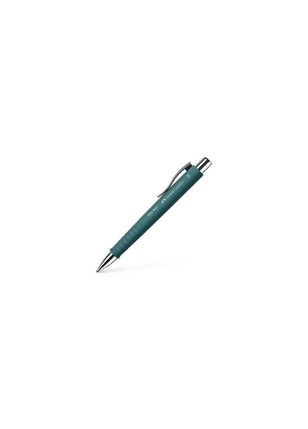 Ручка шариковая автоматическая синяя 1,4 мм, Poly Ball XB, 241167 Faber-Castell (280928003)