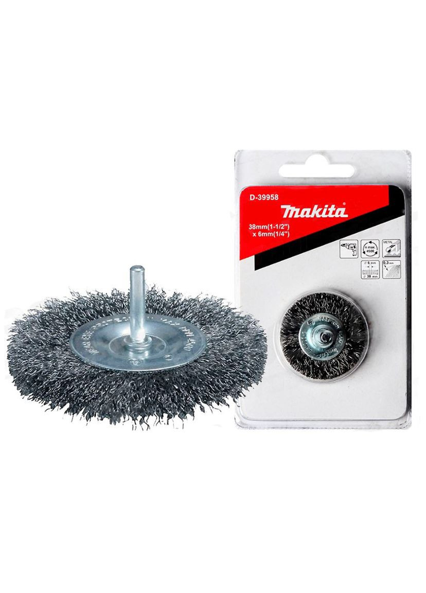 Проволочная щетка D-39958 (38 мм, 0.3 мм) торцевая для дрелей (6690) Makita (295031692)