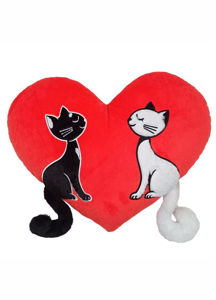 Подушка декоративная "Котики день и ночь" FWPCATSDAYNIG25RD WP Merchandise (317569943)