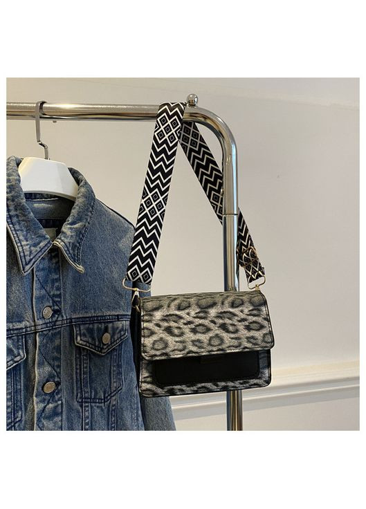 Женская сумка 9588 кросс-боди леопардовая No Brand (344446631)