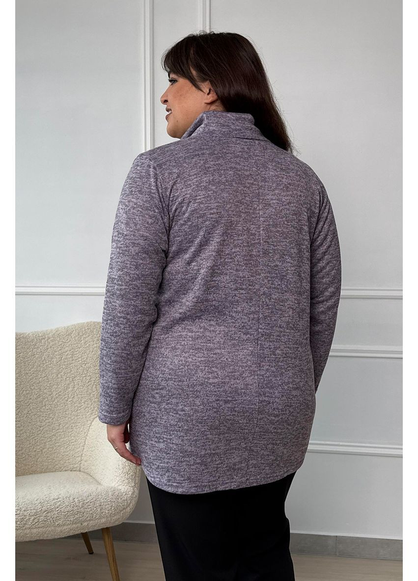 Туніка зима утеплена горло високе кишені рукав довгий No Brand 1291-1 (365824899)