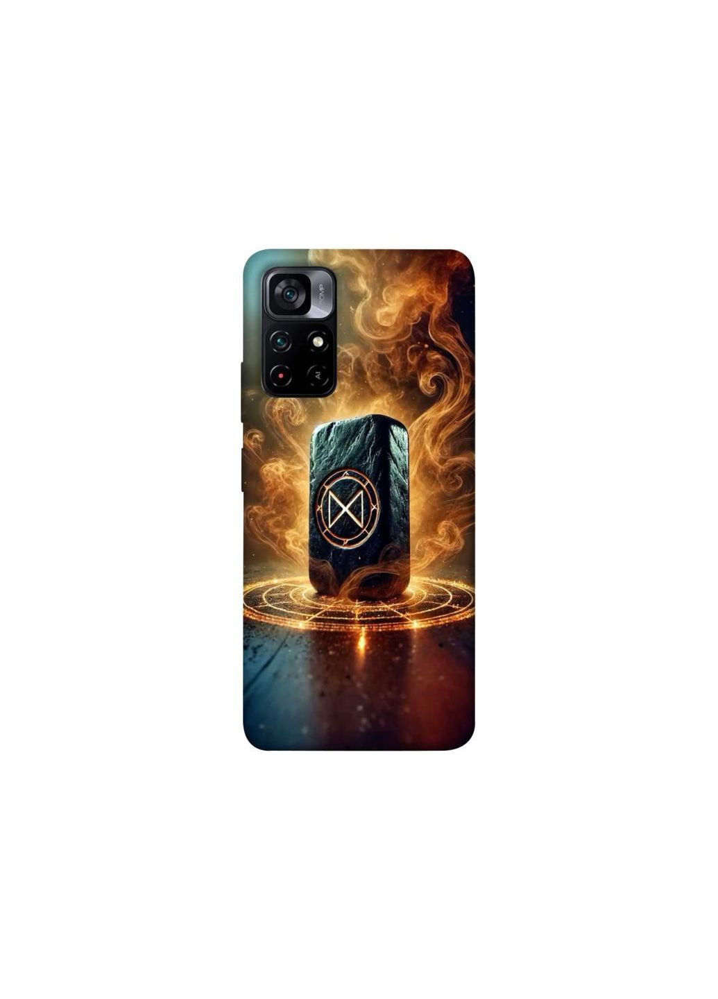 Чехол на Xiaomi Poco M4 Pro 5G Руна Дагаз Frontalka (354206835)