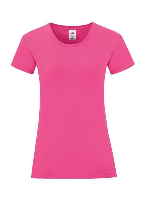 Футболка женская Ladies Iconic T Желтый (061432034XS) Fruit of the Loom - (311607527)