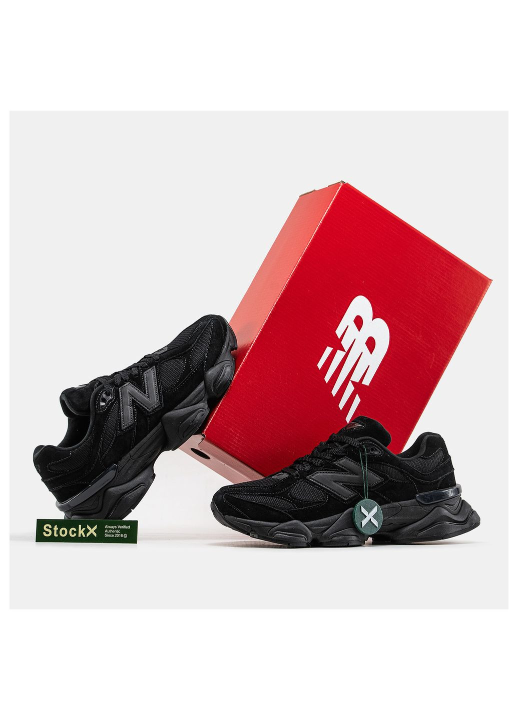 Чорні Осінні кросівки чоловічі, вьетнам New Balance 9060