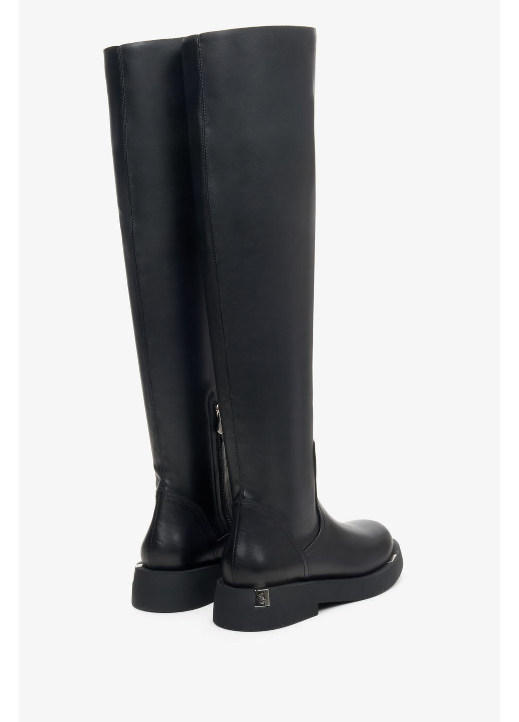 Ботфорти, колір чорний Estro (355806418)