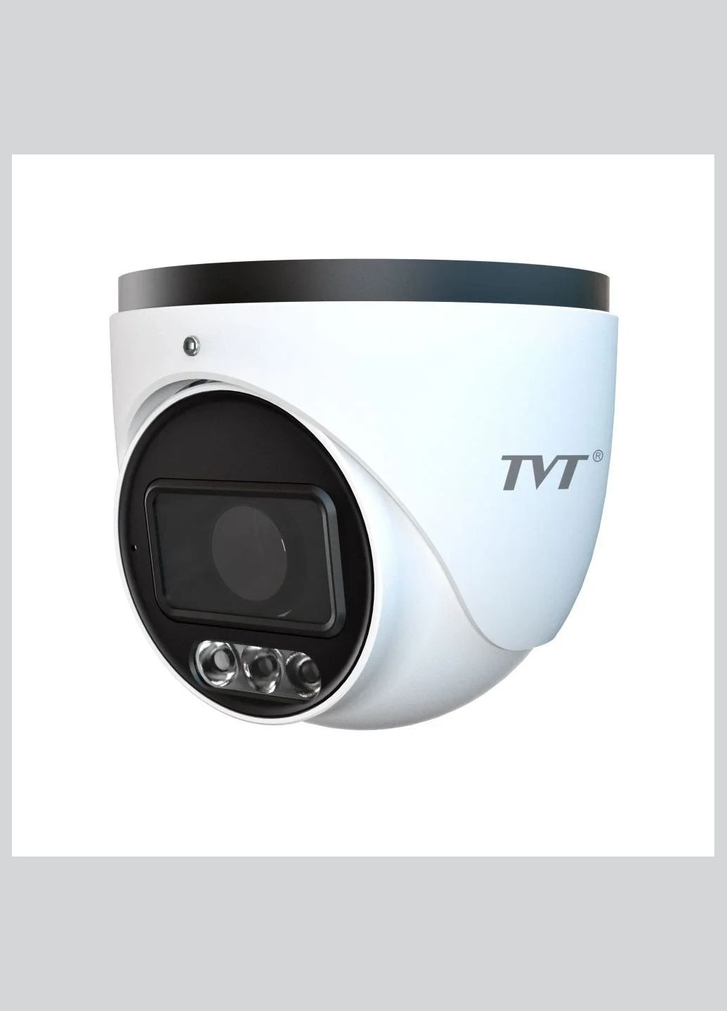 IP-відеокамера 8Mp TVT TD-9585S4-C(D/AZ/PE/AW3) White f=2.8-12mm, ІЧ+LED-підсвічування, з мікрофоном (77-00415) TVT Digital (313860810)