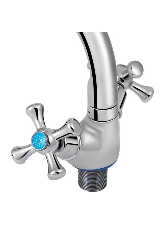 Змішувач для кухні Lamb 276F двохвентильний LDLAM276FCRM22019 Chrome LIDZ (392905191)