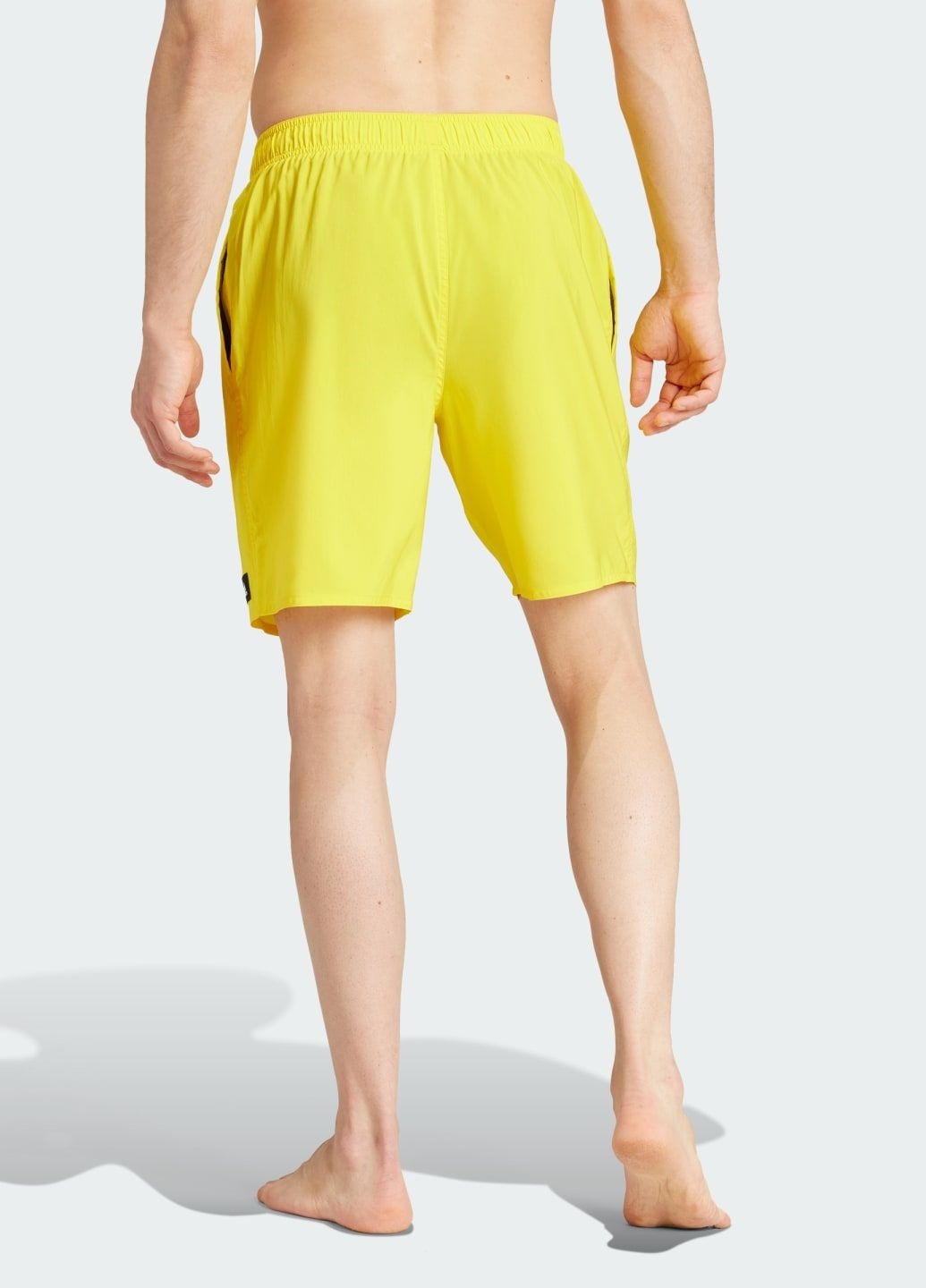Мужские желтые спортивные плавательные шорты solid clx classic-length adidas