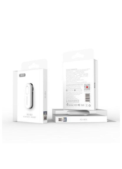 Bluetooth-гарнитура (-BE4-BK) XO BE4 Black (366660193)