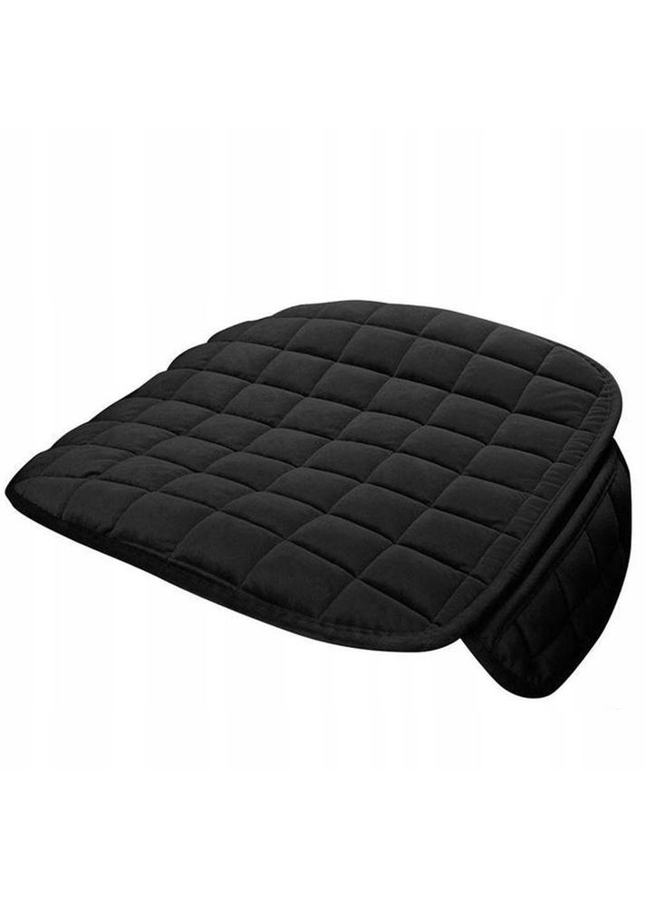 Автомобільна накидка велюрова чорна 50х50 см, накидка на сидіння для захисту від бруду No Brand (361669592)