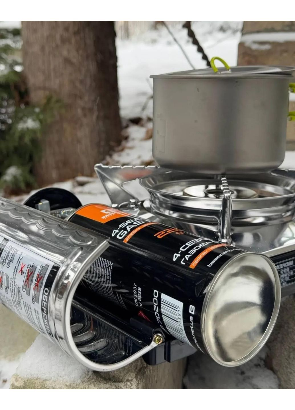 Газовый баллон BaseCamp 4 Season Gas 220 г None (334671189)