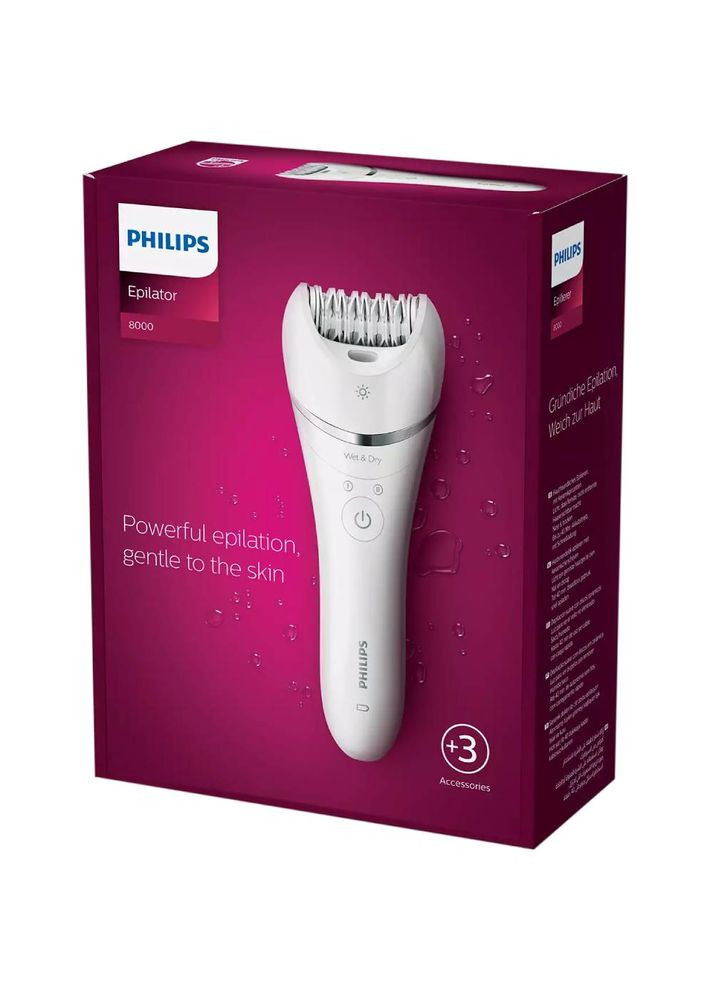 Епілятор BRE700/00 серії 8000 Philips (306527582)