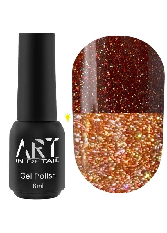 Гель-лак светоотражающий Flash Gel Polish №FG021, 6 мл Art (397073375)