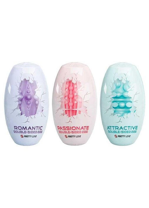 Яйцо-мастурбатор бирюзовый Pretty Love (335862962)